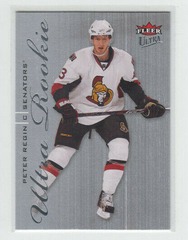 2009-10 Fleer Ultra Rookie Peter Regin #236 Senators